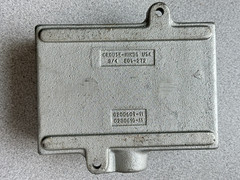NEW CROUSE HINDS USA EDS-272 IRON EXPLOSION PROOF BACK BOX 2 GANG 3/4″ DEAD END