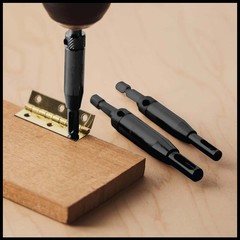 19143 #12 VIX-BIT – 11/64 Inch Self-Centering Hinge Bit with 1/4 Inch Hex Shank