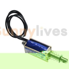 JF-0530B DC12V 300mA 5N/10mm Pull-Push-Type DC Solenoid Electromagnet