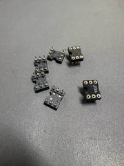 320 PCS Welcon 101-0061812 6-Pin DIP IC Socket Adapter Through Hole