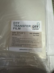DTF Transfer Film sheets- 197 Sheets. 13”X 19”