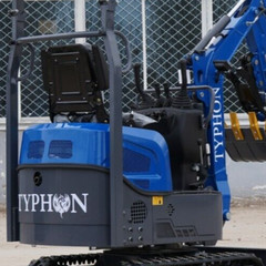 TERROR XI Mini Excavator 1 Ton Digger 13.5hp Gas Tracked Crawler B&S EPA Engine