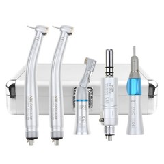 NSK Type Dental PANA MAX PUSH High Speed Handpiece+Low Speed EX203C+AL-BOX 4H CE