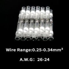 Solder Seal Sleeve Heat Shrink Butt Wire Connectors Terminals Waterproof 50-1000