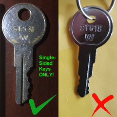 (2) Stant Gas Cap Keys Cut to Key Code ST501 – ST700 – Licensed Locksmith