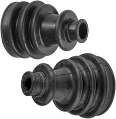 Caltric AM141485 AM141486 Front Inner and Outer CV Axle Boot Compatible with Joh
