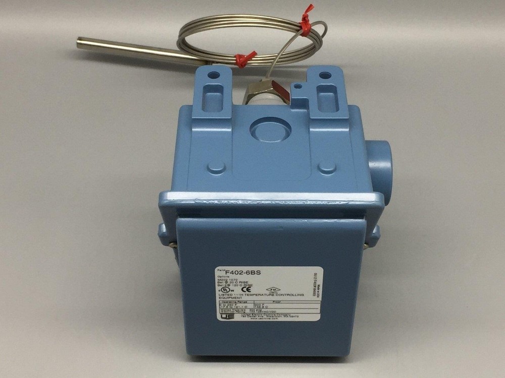 UNITED ELECTRIC CONTROLS COMPANY F402-6BS SERIES 400 TEMPERATURE SWITCH