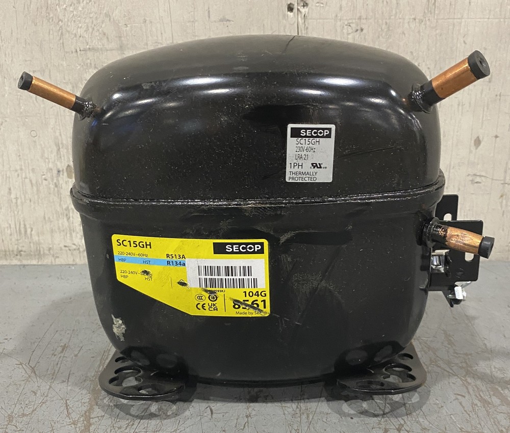 Secop 1/2 Hp 5394 BTU Reciprocating Compressor SC15GH