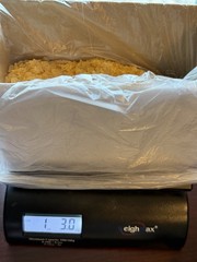1 LB Pine Rosin Flakes Colophony Gum – Flux Craft Bow – Brazil