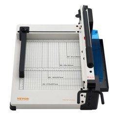 VEVOR Paper Cutter 12″ A4 Guillotine Paper Trimmer 400 Sheet Capacity Metal Base