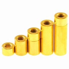 M1.6 Brass Round Spacers Female Threaded Standoff Pillar Spacer Studs 1.5-30mm