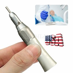 Dental Low Speed Handpiece 1:1 Direct drive Straight Nose Cone Fit NSK