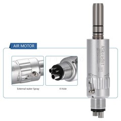 NSK Style Dental Slow Low Speed Handpiece Air Motor E-type 4 Holes Micromotor M4
