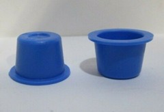 x50 1/2″ Tapered Blue Cap Plug LDPE 10-05062 LF15A Alliance Plastic protective