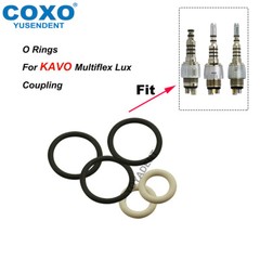 COXO Dental Turbine Fiber Optic High Speed Handpiece LED Coupler 6 Pin Fit KAVO