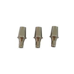5pcs Titanium straight abutment compatible with Megagen Blue diamond platform RC