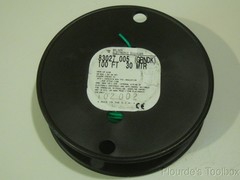20ft of Belden 83027 Stranded Silver-coated Copper Wire, Green TFE Teflon Coat