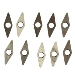 10Pcs Turning Tools MV1603 Carbide Insert Shim Seats For VNMG160404/08/12/16
