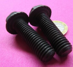 Flange Serrated Bolt, 10.9, FT, M12 x 1.75 x 40 mm Length, 5 Pc