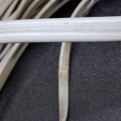 100′ of 10awg 10-2 E30445 Type UF-B Sunlight Resistant Sheath Copper Wire, READ
