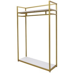 Clothes Closet Storage Garment Rack Shelf Organizer Clothes Hanger Lightweight