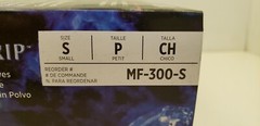 ANSELL MF-300-S MICROFLEX DIAMOND GRIP DISPOSABLE LATEX GLOVES, SMALL 100 CT NIB