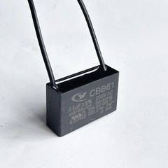 CBB61 250V Capacitor 2 wires 1/2/3/3.5/4/5/6/7/8/9/10/12/15/18/20/24/25/30 UF