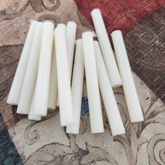 Natural Nylon 6/6 Tubing 1/2″ OD x 1/4″ ID and 4.800 – 5.000″ OAL