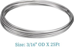 Corrosion-Resistant Tubing Coil 3/16″ x 25ft