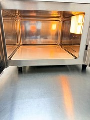 NSF Midea 1025F1A 1000W Light Duty Commercial Microwave Oven, 0.9 Cu Ft, Touch P