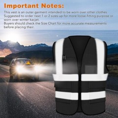 High Visibility Reflective Safety Vest for Men Women Work Construction Vest