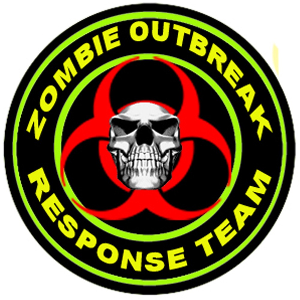 ZOMBIE STICKERS, LUNCH BOX STICKERS, CONSTRUCTION STICKERS S-136