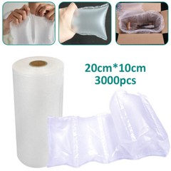 3000Pcs Air Pillow for Machine Bag Film 20*10cm Cushion Bubble USA