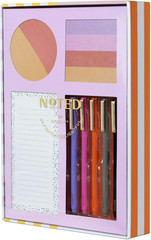 Noted by ® Desk Organization Set, Warm Colors