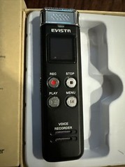 EVISTR 16GB Digital Voice Recorder Voice Activated Recorder with Playback – NEW