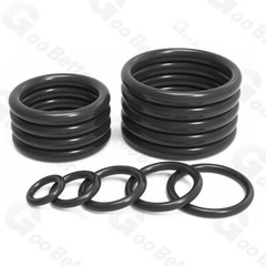1mm Cross Section NBR Nitrile Rubber O Ring 1mm-61mm ID Oil Resistant Seals Sink