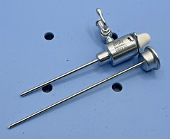 Karl Storz 11603FY Trocar(11603Y) with Cannula(11603H1)(11601A1) Set, 2.5mmX6cm
