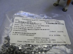 M4-.7x8mm Machine Screw Phil Flat A4 M4x8 Head S/S Lot of 1394