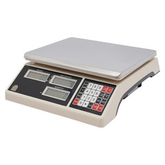 Industrial Counting Scale, 30kg X 0.5g, Digital Scale for Parts and Coins, g/k