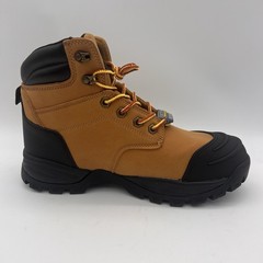 Smith’s Men Size 9.5 Steel Toe Water Repellent Work Boot SA724021 – Wheat