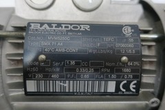 Baldor MVM5250C Ac Motor 3ph 1/3hp 1680rpm 230/460v-ac