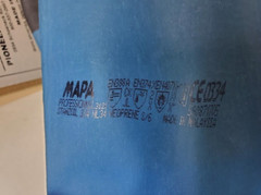 2 PAIRS – Mapa Stanzoil NL34 Rough Finish Neoprene Gloves, Size Small (6) (HR)