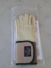 New DECADE Work Glove Left Hand Small 49001W Full Finger w/ Wrist Support