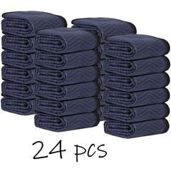 12/24/48PCS 80″x72″ Moving Blankets Quilted Shipping Furniture Pads 35lb/dz