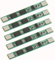 5PCS 1S 3.7V 4A 18650 Charger PCB BMS Protection Board for Li-Ion Lithium Batter