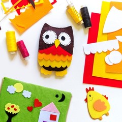 12 Pcs Self Adhesive Felt Sheet Soft Felt Sheets with Adhesive Backing
