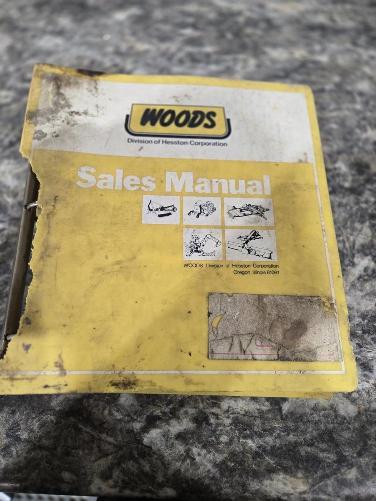 Woods Sales Manual From 1983 For Multiple Tractor Brands