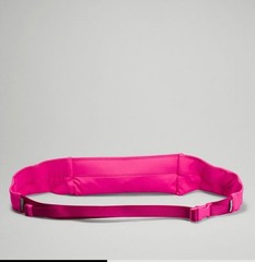 NWT large/ extra large Lululemon Fast and free Run Belt sonic pink
