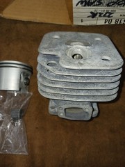 NEW OEM HUSQVARNA CYLINDER, PISTON, AND RINGS FOR A 272K DEMO CUT-OFF CHOP SAW