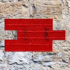 1* BIG Concrete Texturing Skin 22×12″ Concrete Stamps Mats Set Concrete Stamping